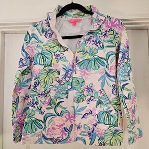Lilly pulitzer Mermaid in the Shade Skipper Popover UPF 50+